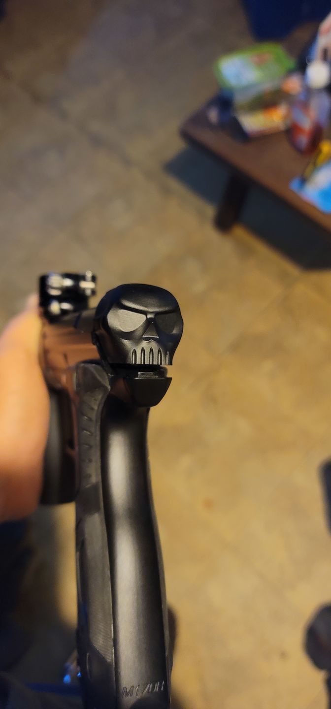 Customer photo review of 170R SKULL BACK CAP