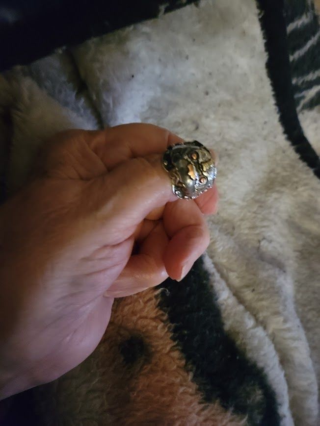 Customer photo review of Mythical Pixiu Ring