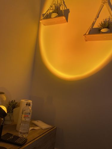 Customer photo review of The Sunset Lamp™