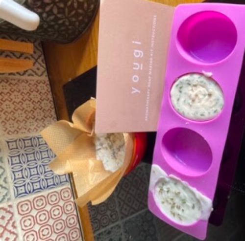 Customer photo review of Natural Soap Making Kit - Soothe blend