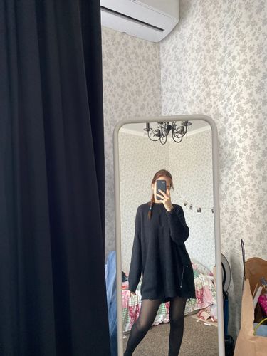 Customer photo review of Womens Street Style Loose Dresses