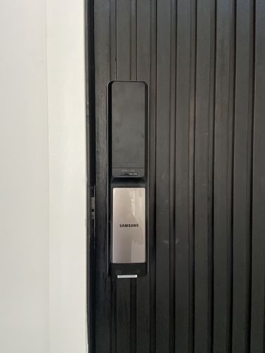 Customer photo review of Smart Door Lock SHP-DP609