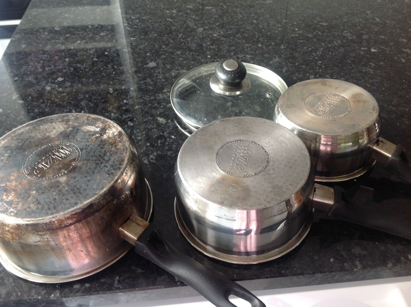Customer photo review of Bar Keepers Friend 5 Piece Spring Cleaning Kit