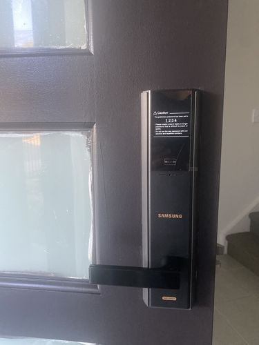 Customer photo review of Digital Door Lock SHP-DH537