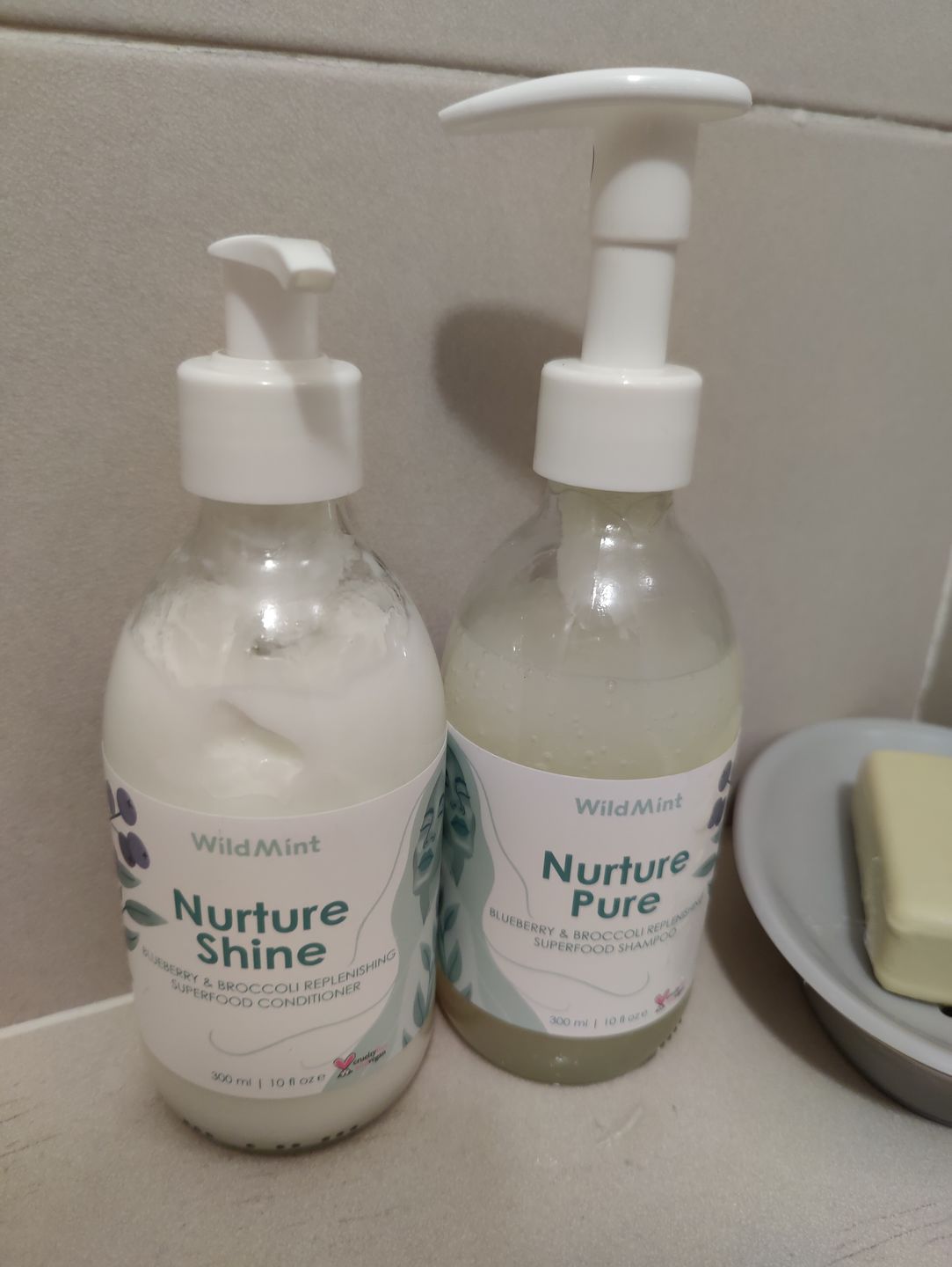 Customer photo review of Nurture Hair Duo
