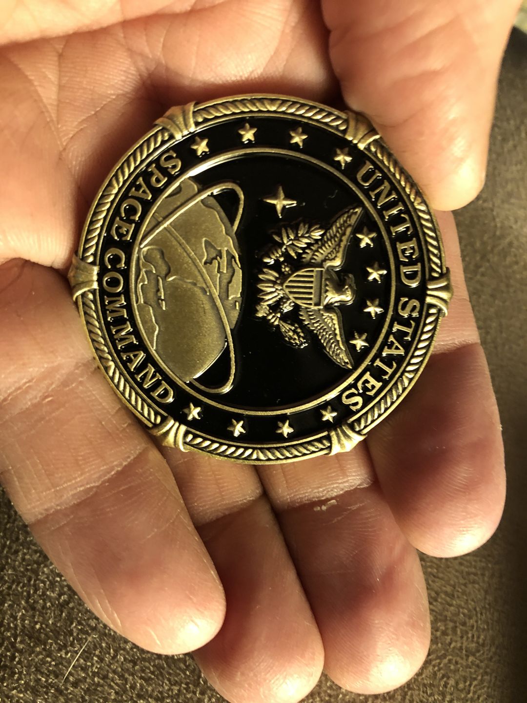 Customer photo review of US Space Force Coin