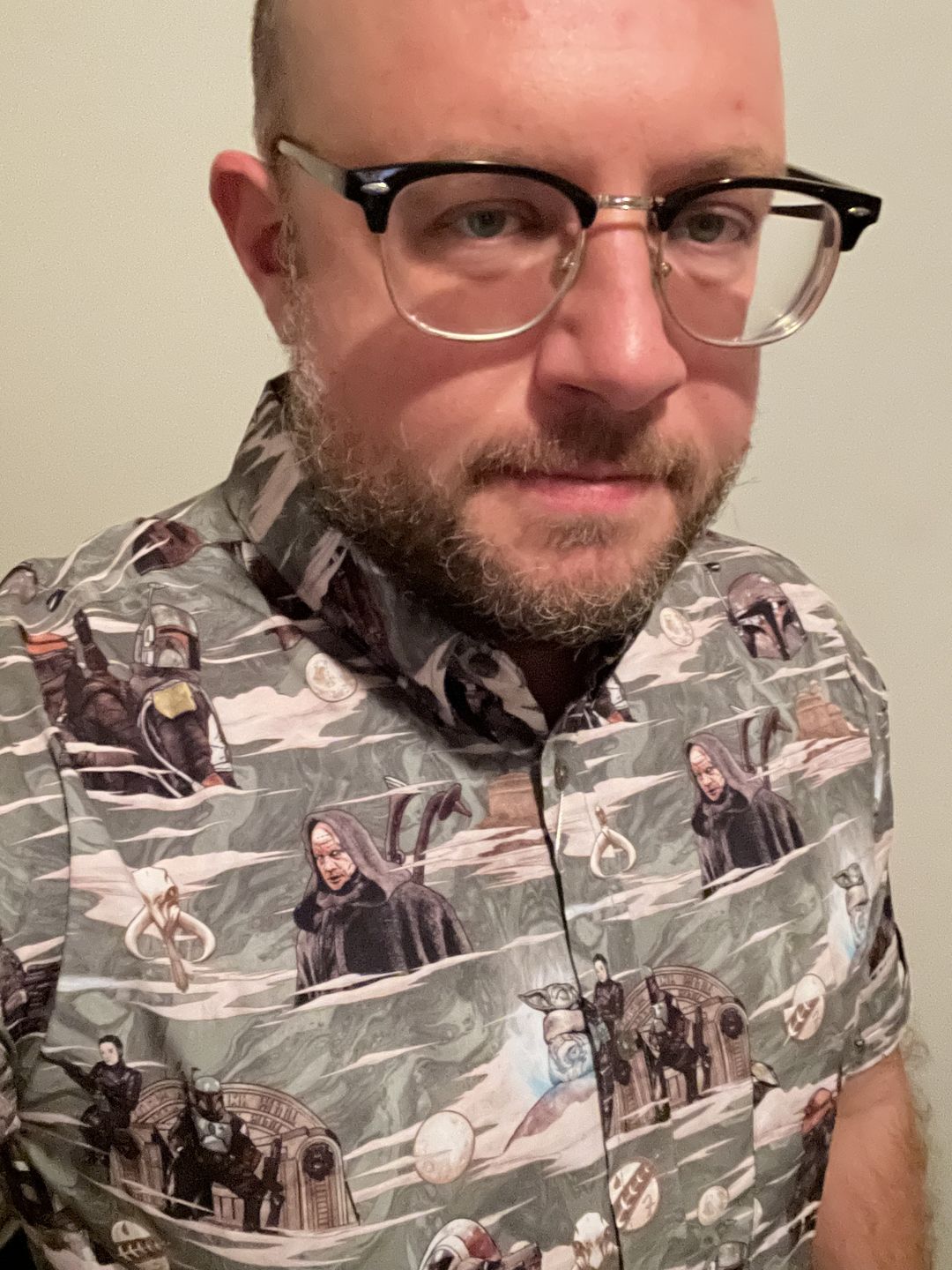 Customer photo review of Star Wars™ "Rebirth" – KUNUFLEX Short Sleeve Shirt