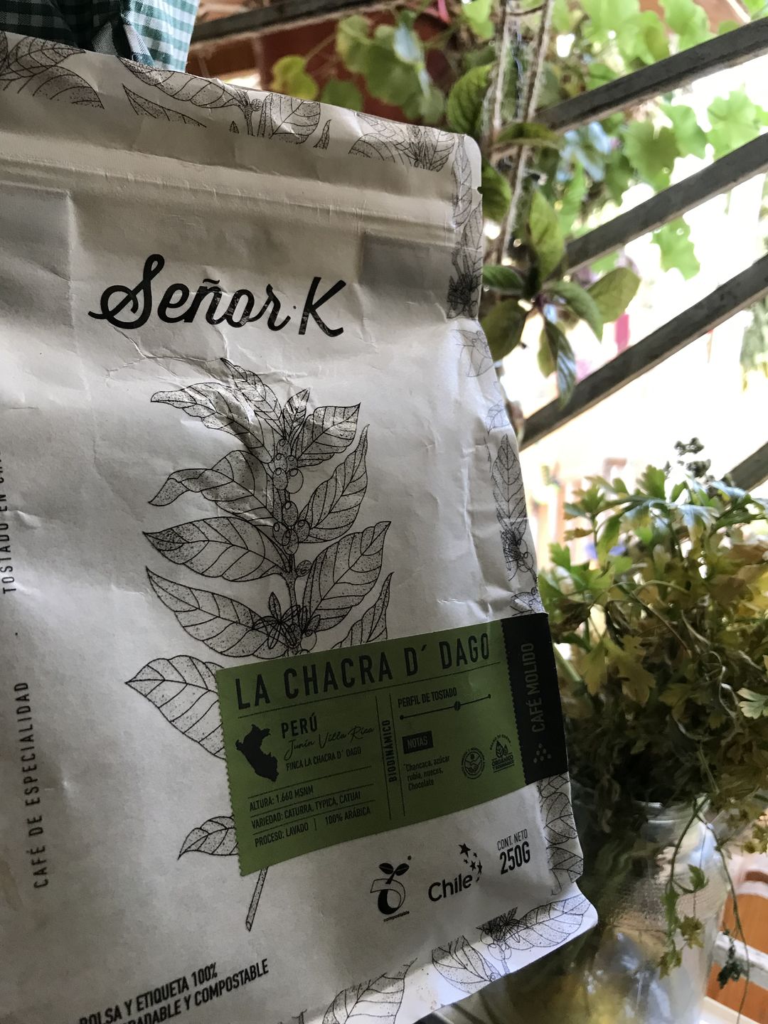 Customer photo review of Café de Perú | La Chacra D´Dago | Biodinámico & Orgánico