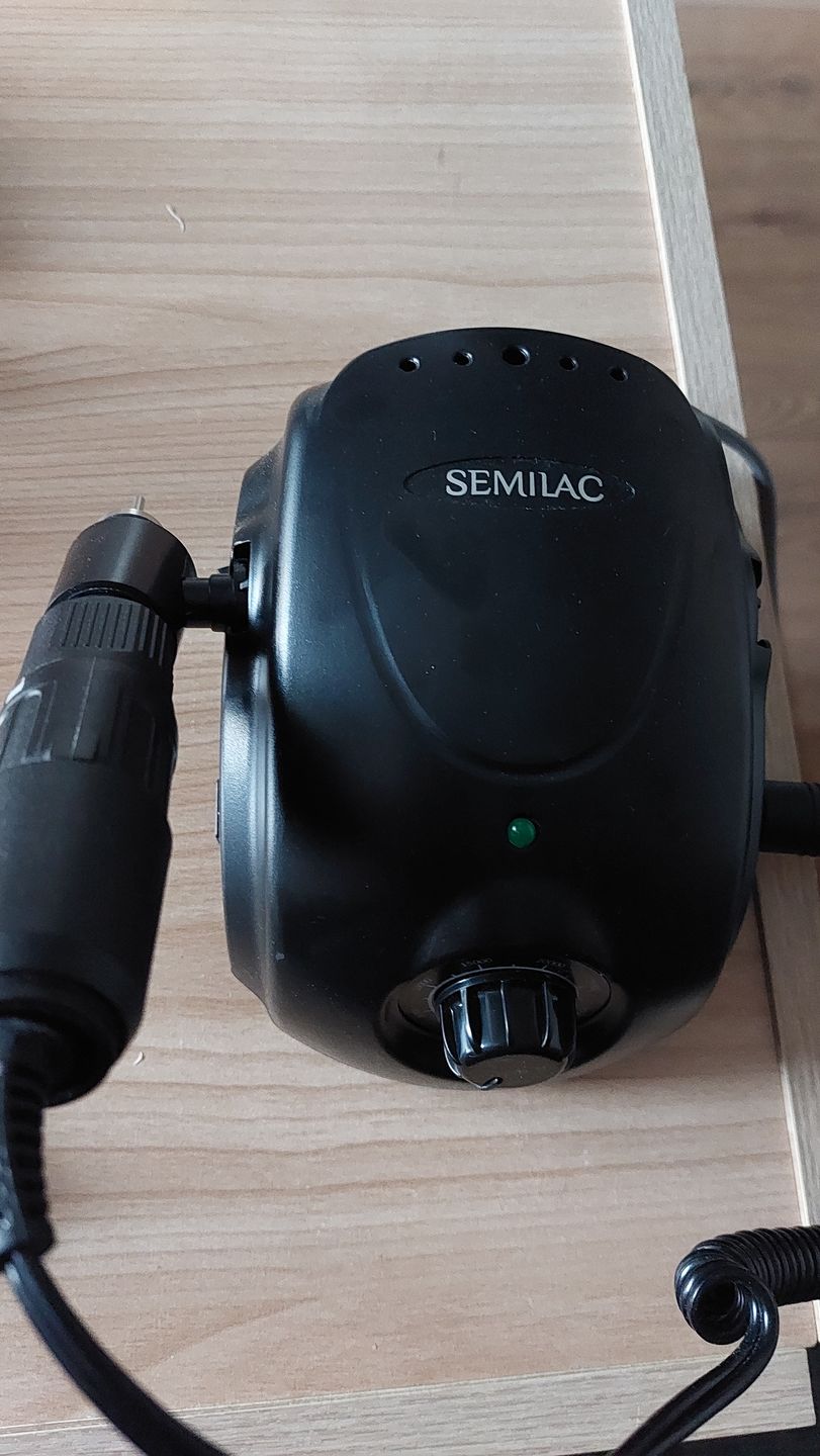 Customer photo review of Semilac Black Electric Nail Drill E-File 65W