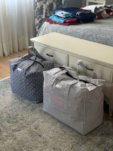 Customer photo review of ✿ Pack Dúo - XL y L - Rayas / Topos