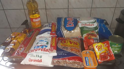 Customer photo review of Cesta Básica Econômica