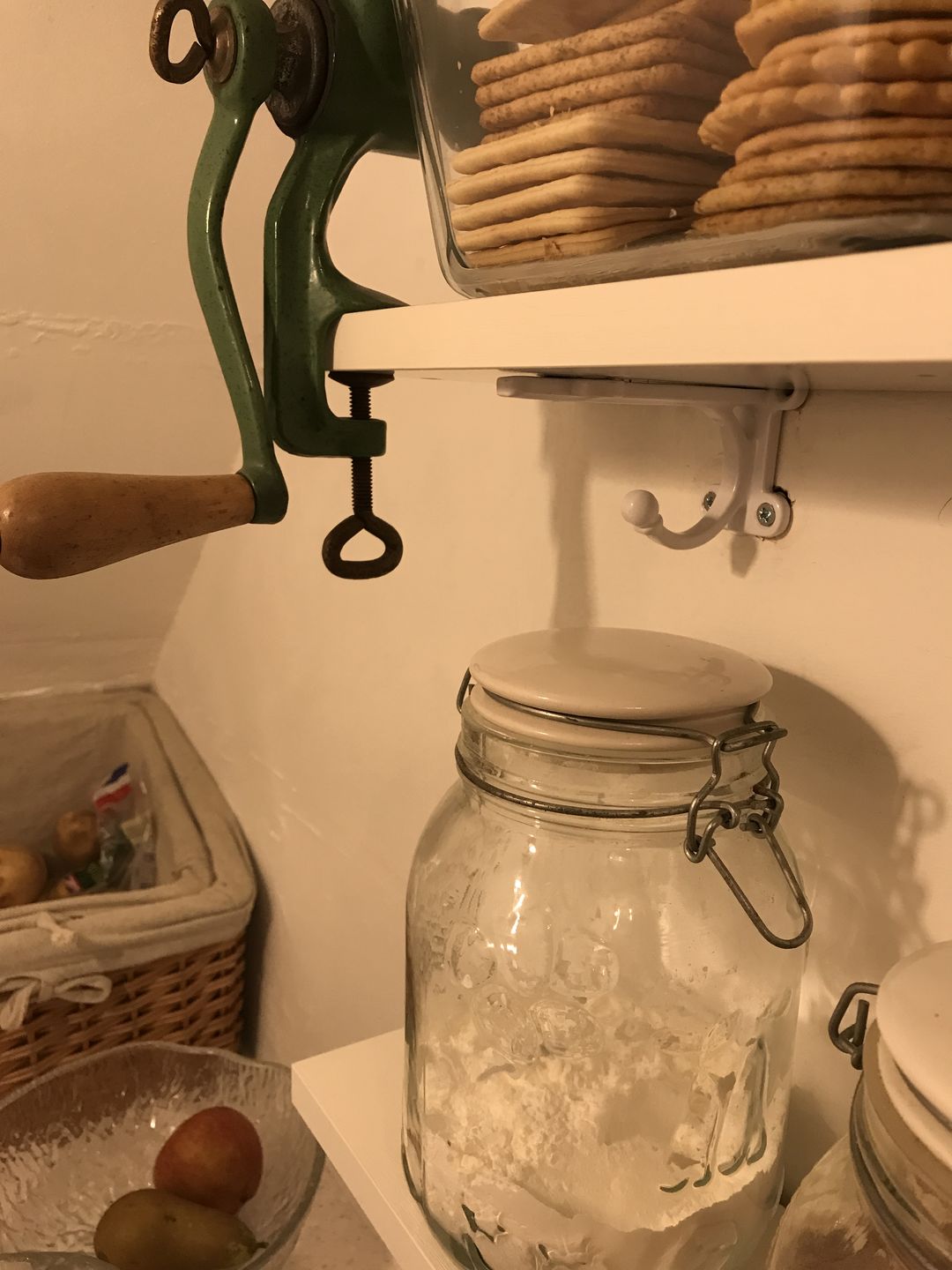 Customer photo review of 4 Inch Chiltern Cast Iron Shelf Bracket