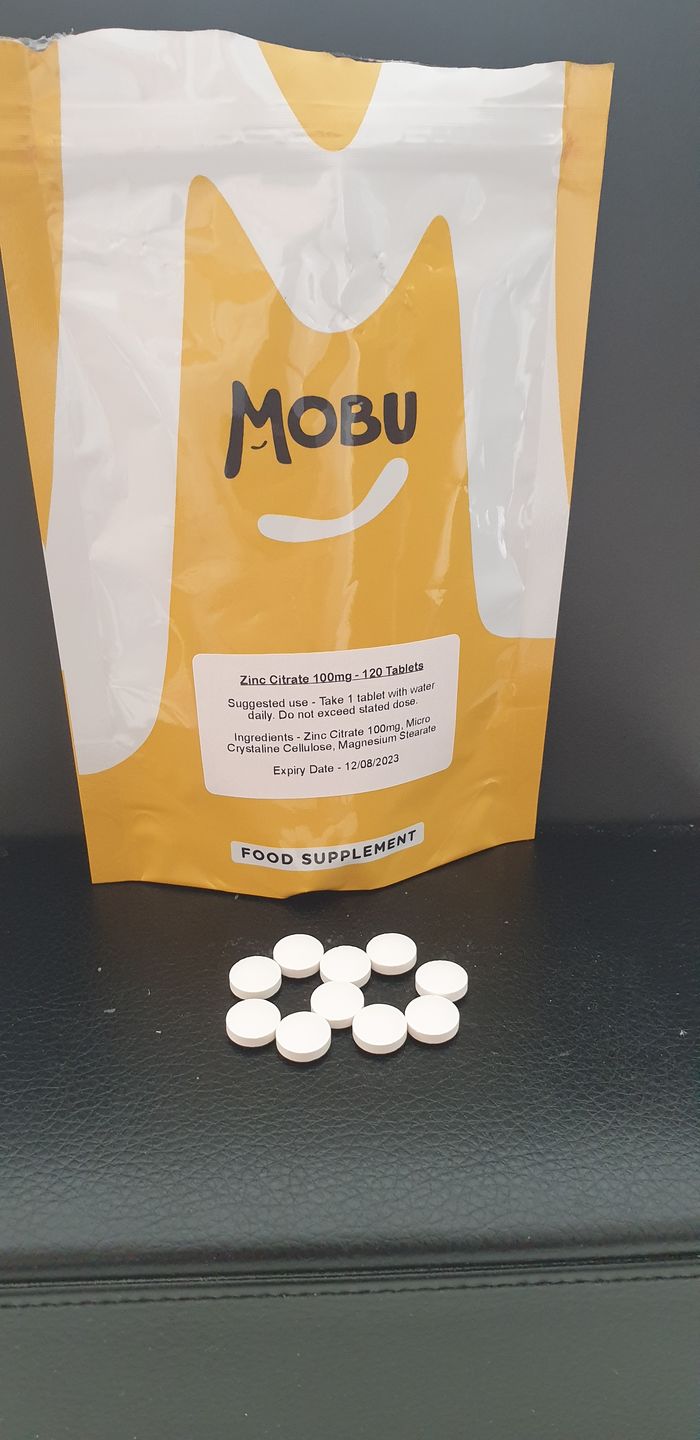 Customer photo review of Zinc Citrate 100mg