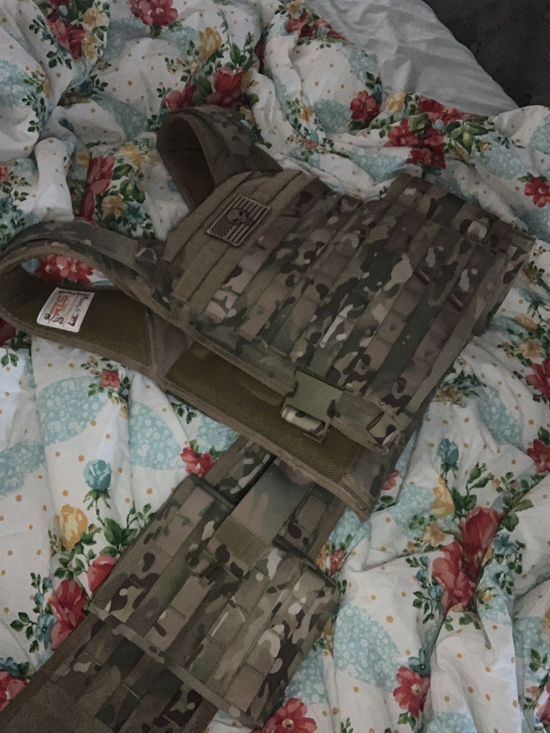 Customer photo review of RTS Tactical Premium Side Plate Pouch Set