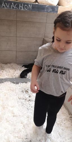 Customer photo review of We Don't Talk About Bruno No T-Shirt