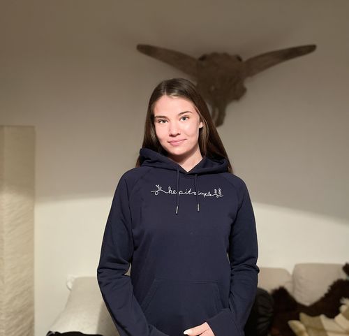 Customer photo review of KEEP IT SIMPLE - Bio Damen Hoodie (PREMIUM)