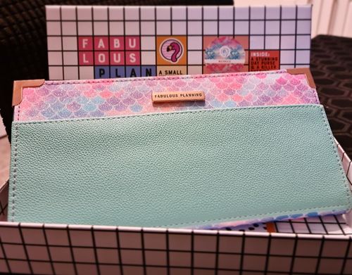 Customer photo review of "Ariel" Mermaid Continental Fab-Purse
