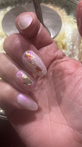 Customer photo review of Fiber base coat Studios Didier Octagon 8ml