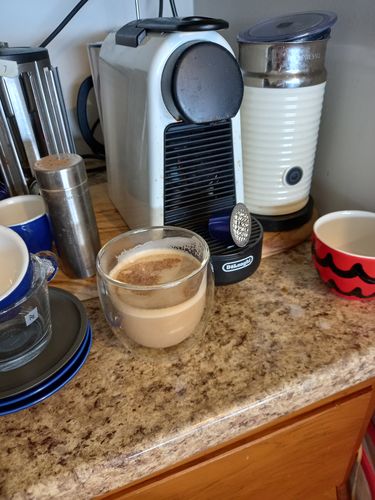 Customer photo review of Regular Starter Pack - 50 Capsules + Free Iced Coffee $29.25 - 48c per capsule