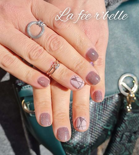 Customer photo review of Gel polish Didier Lab Brillant No1 8ml