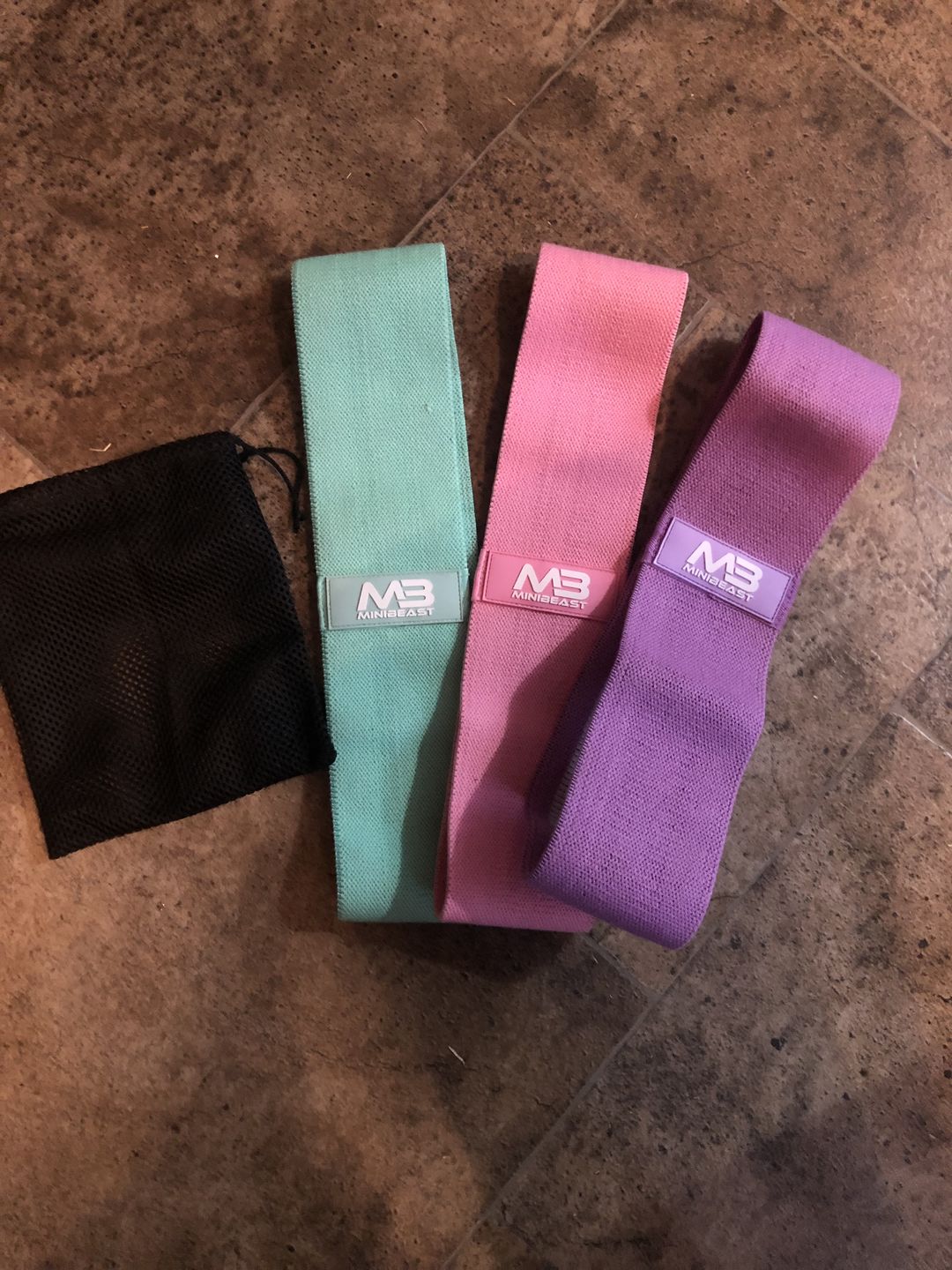 Customer photo review of Minibeast Booty Bands (Set of 3)