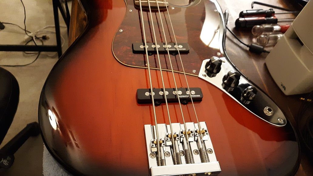 Customer photo review of 4 String KickAss™ Bass Bridge