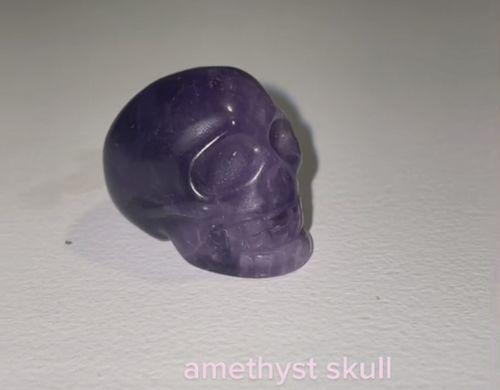 Customer photo review of Mini Crystal Skull