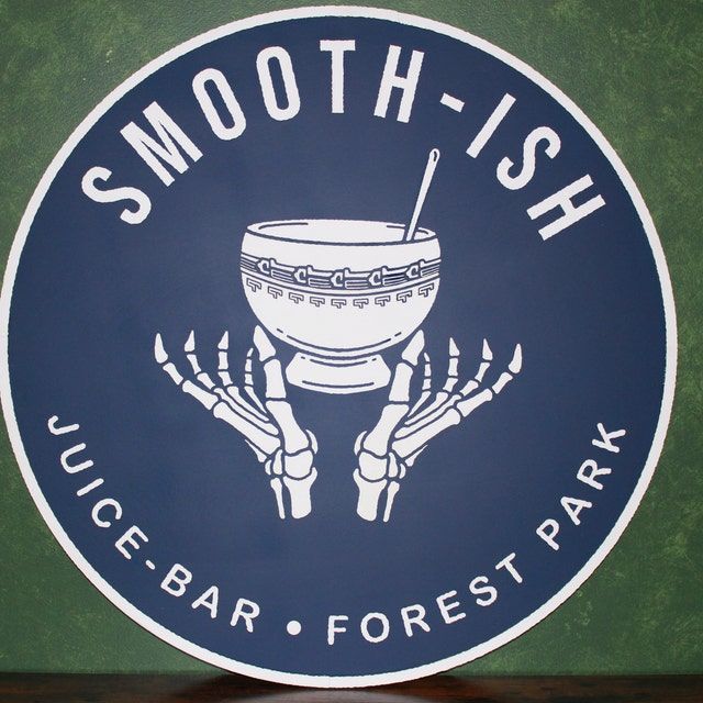 Customer photo review of Custom 3D Round Business Logo Wood Sign