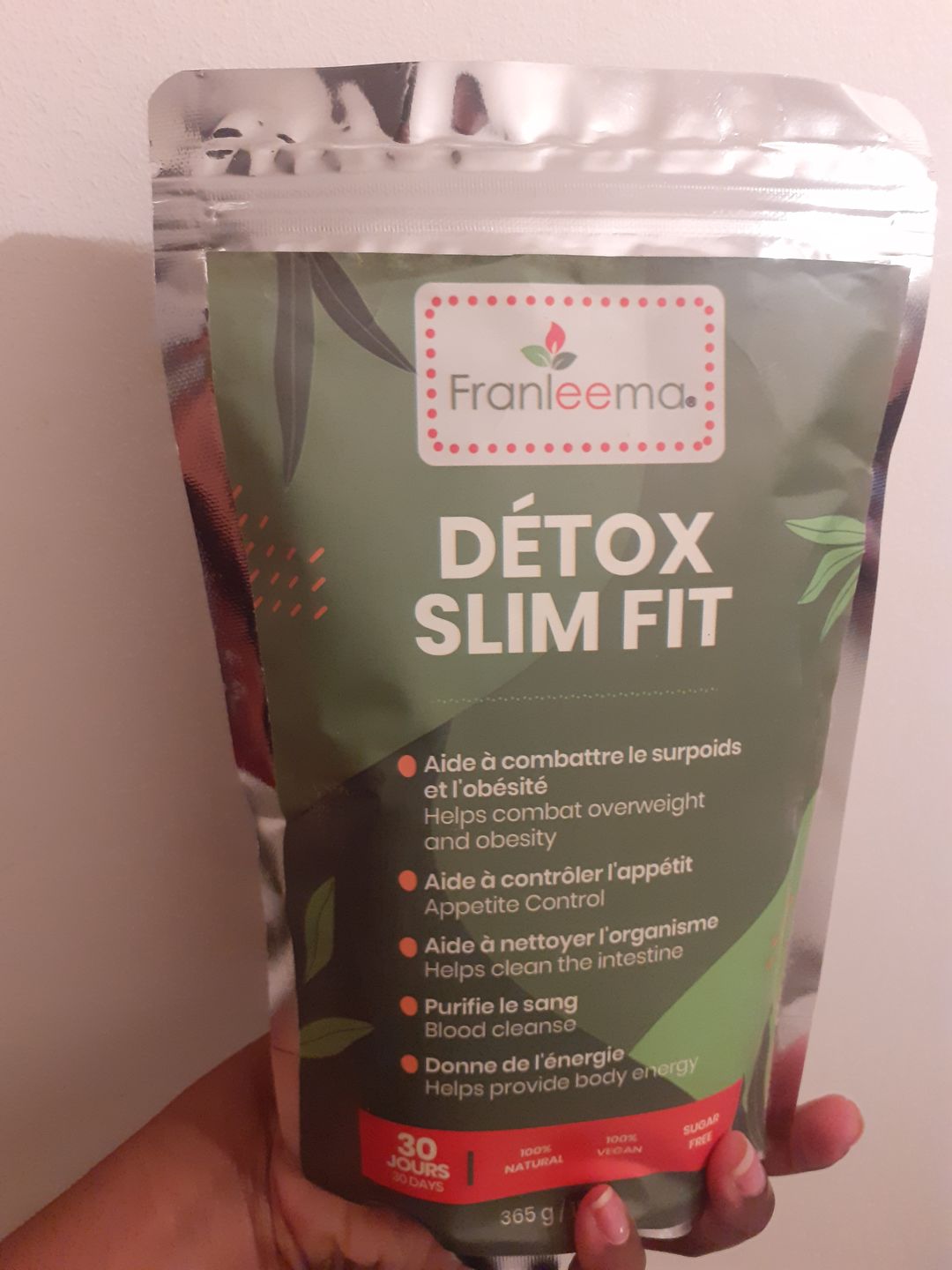 Customer photo review of Détox poudre pour perdre du poids -Powder Slim Fit ™