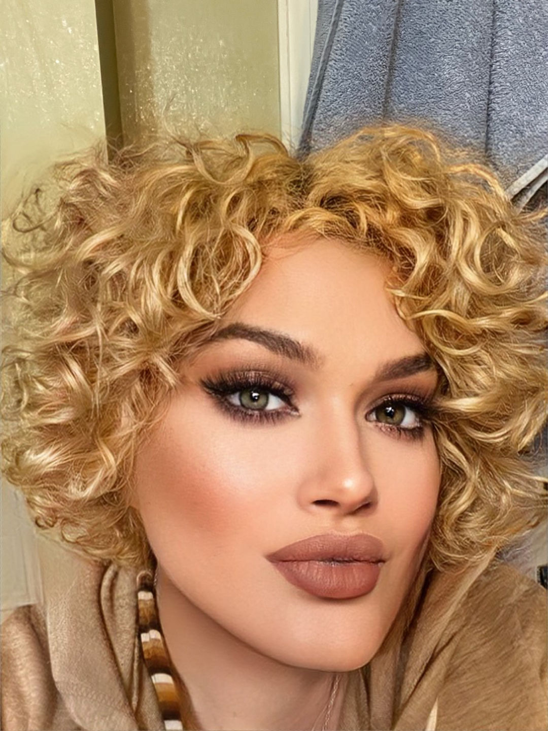 Customer photo review of Step 2: Moisture Infusion Styling Creme (For Loose Curls)