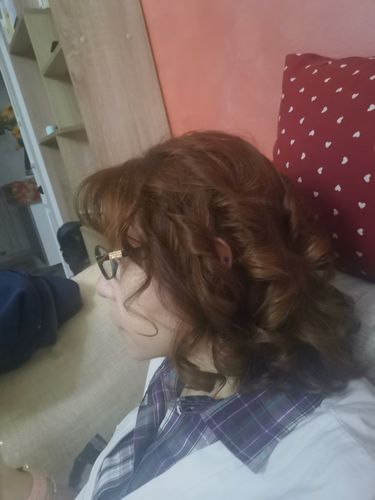 Customer photo review of Arricciacapelli automatico PinkStyle Curly®