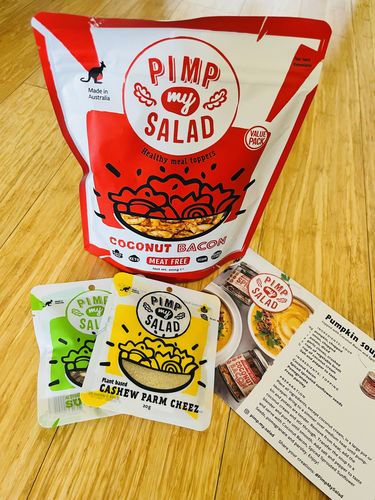 Customer photo review of Limited Edition Coconut Bacon 2x 200g eXtra Large packs!