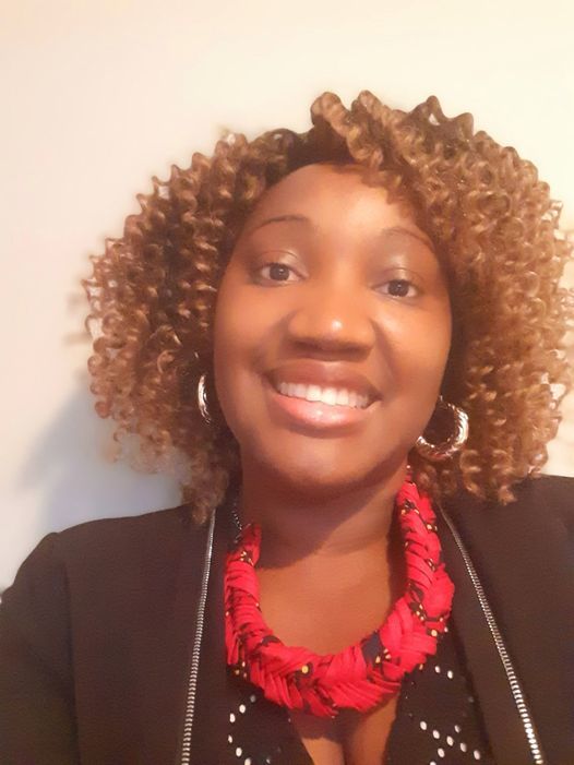 Customer photo review of Collier tressé - rouge