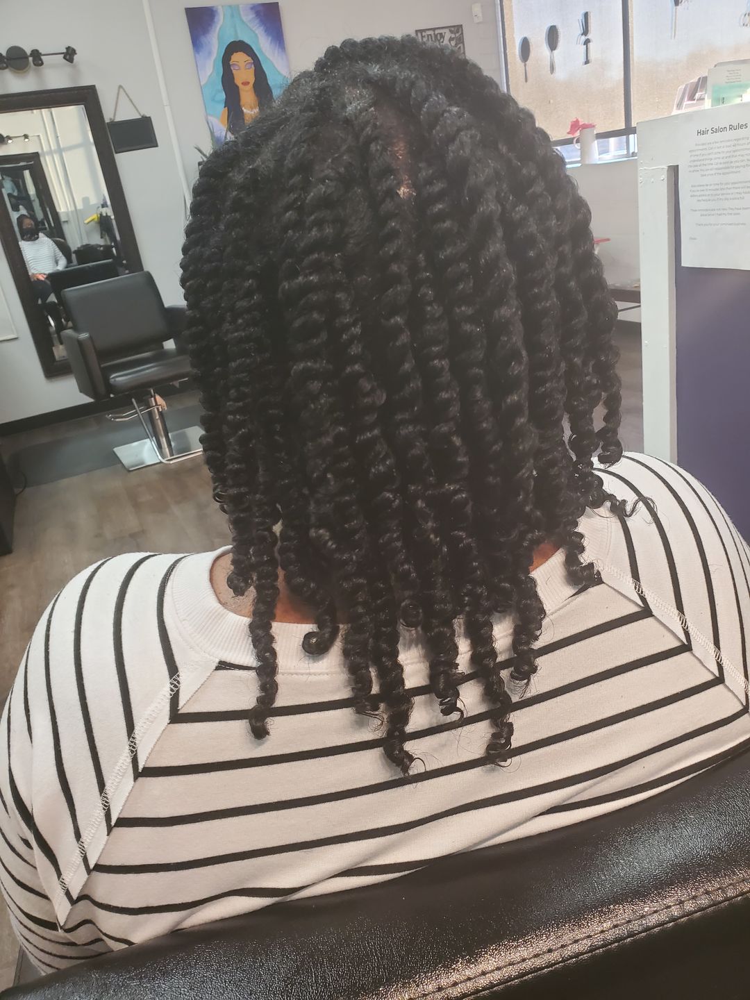 Customer photo review of My Curl Curl Foaming Mousse