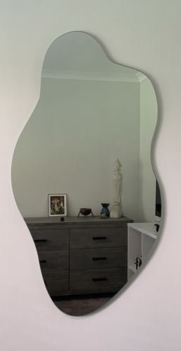Customer photo review of Blob Full Length Wall Mirror