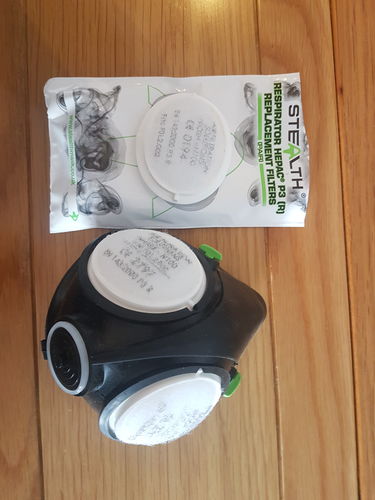 Customer photo review of Stealth P3 Replacement Filter (Pair)