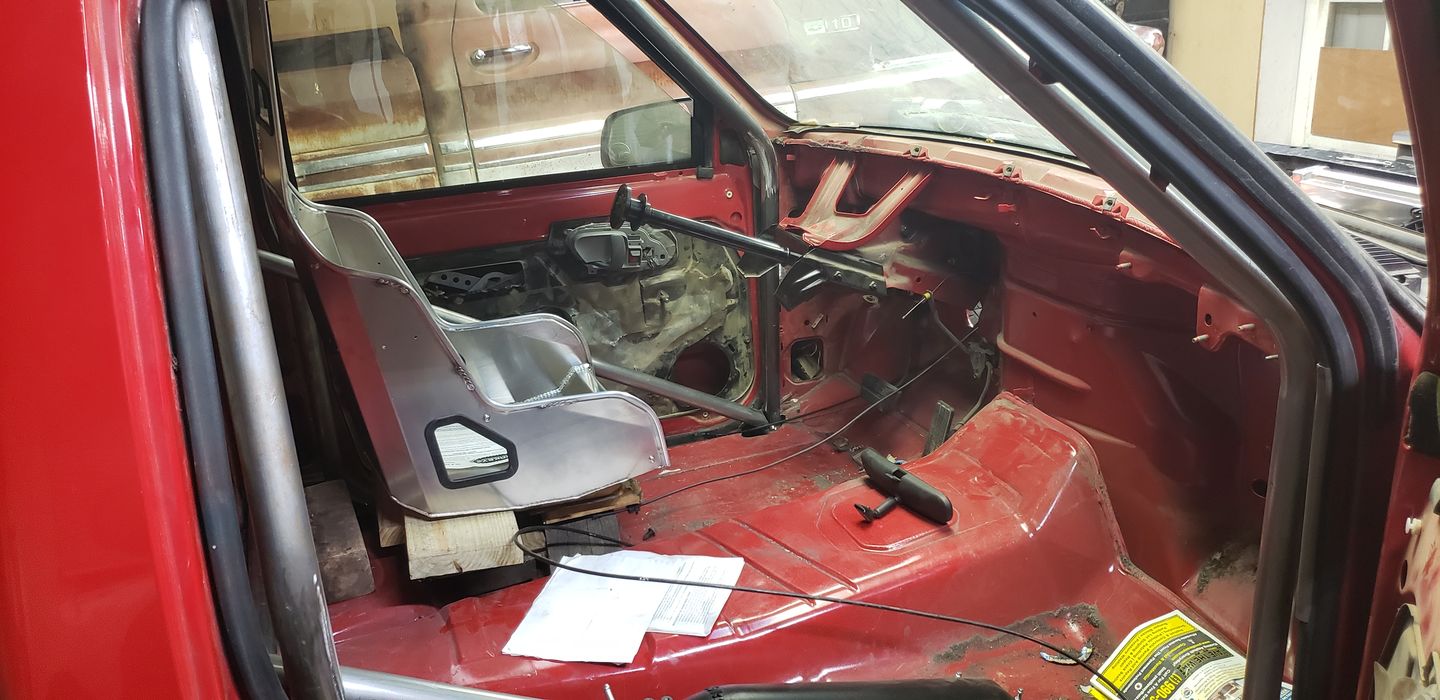 Customer photo review of 1999-07 Silverado Chromoly Lightweight Steering Column Race Only 15-170