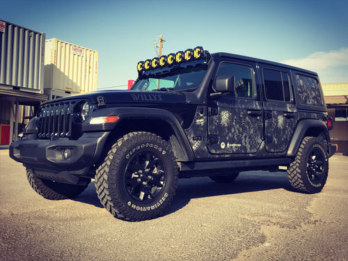Customer photo review of MEK Removable Trail Armor: JLU