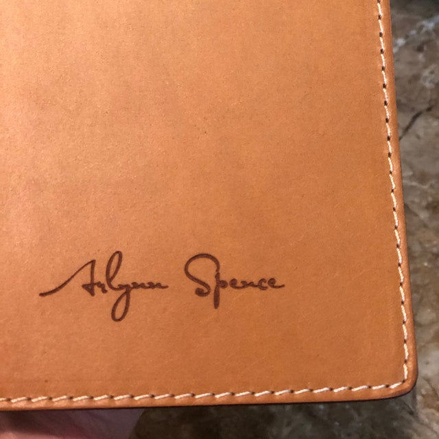 Customer photo review of Yardage Book Cover