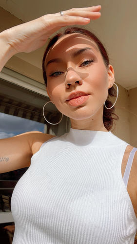 Customer photo review of Faux piercing Léa