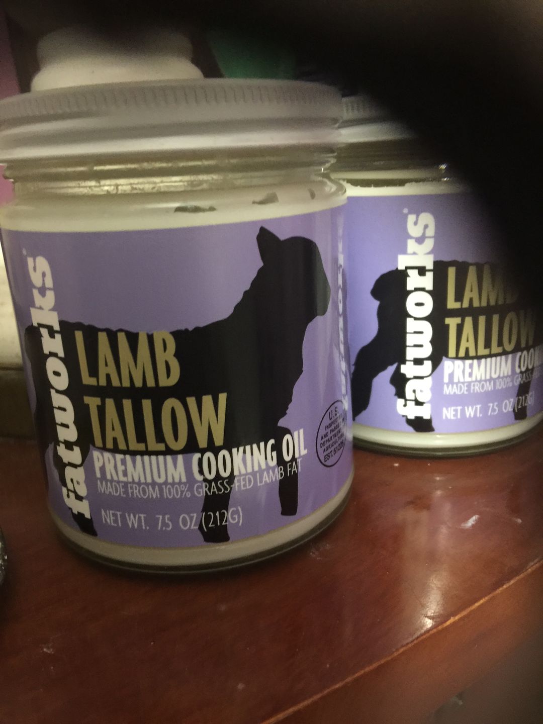 Customer photo review of Grass Fed Lamb Tallow (7.5 oz)