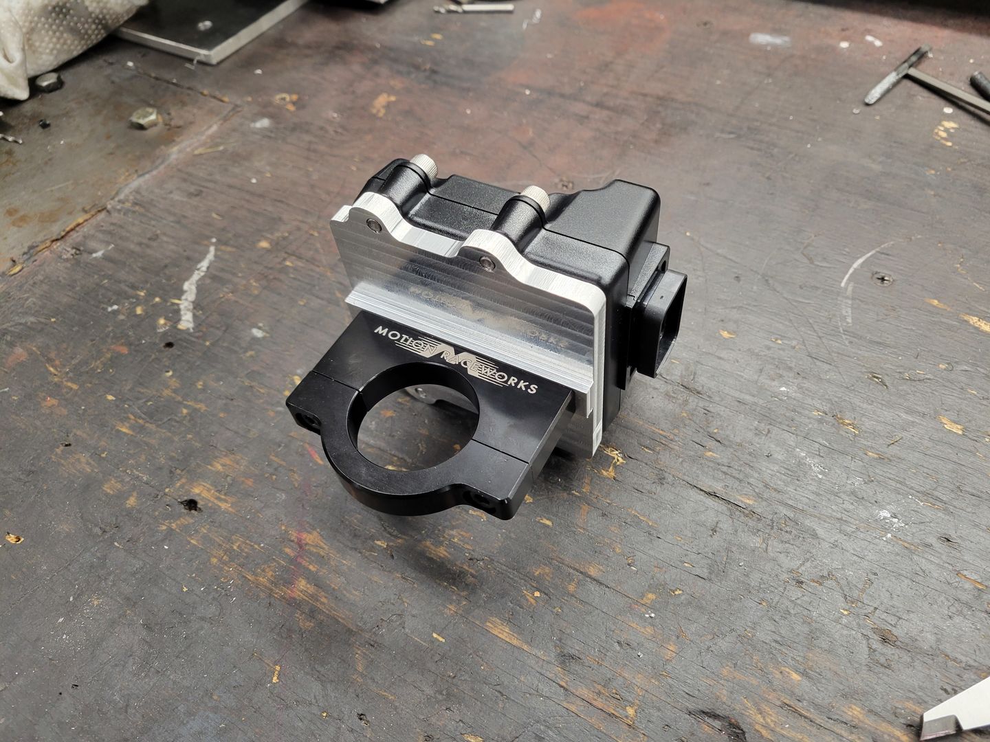 Customer photo review of Motion Raceworks 1.625" (1 5/8") Roll Bar Mount 18-12003