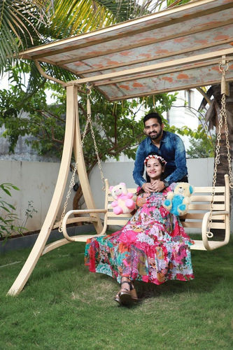 Customer photo review of Blossom Pink Maternity & Nursing Concealed Zips Frill Dress