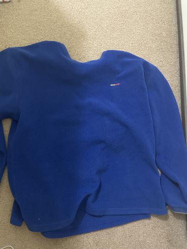 Customer photo review of Vintage Tommy Hilfiger Fleece Sweatshirt Size 2XL