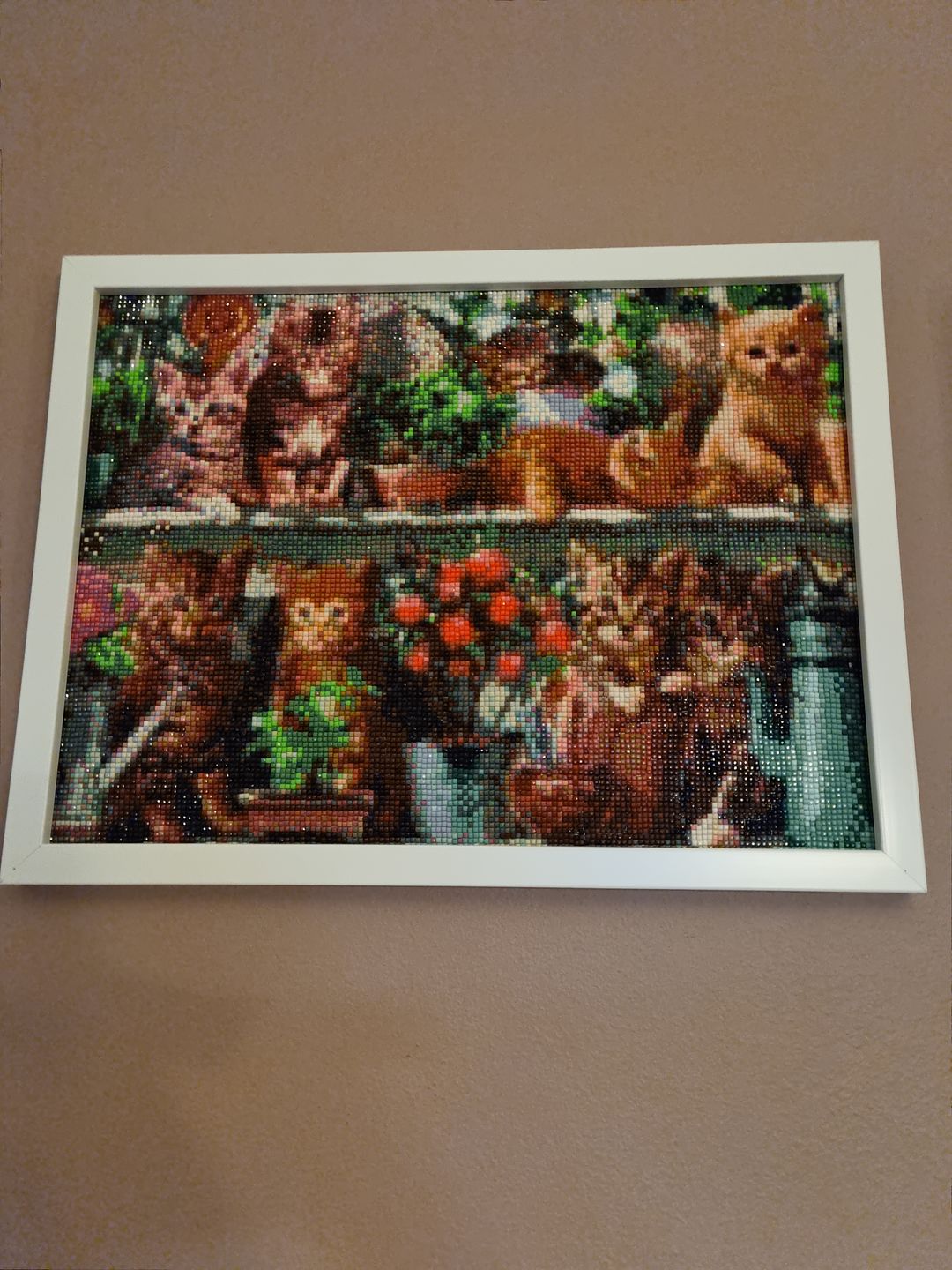 Customer photo review of Kattungar och blomkrukor