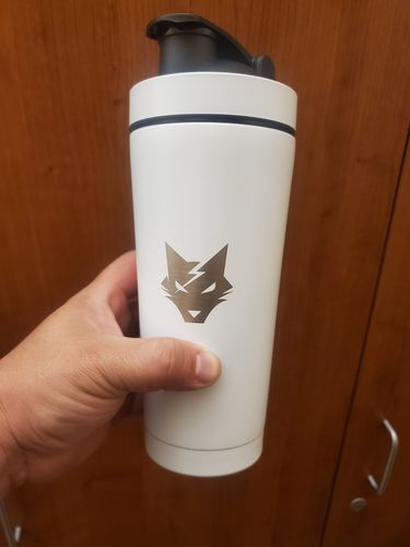 Customer photo review of Frost White Metal Shaker