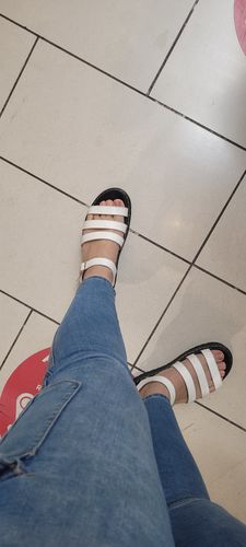 Customer photo review of SANDALIA BLANCA 14301