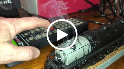 Customer video review of (Brass Hybrid) BLI 4804 UP Early Challenger (CSA-2), #3821, Post-1947, Re-built Front Engine, Paragon4 Sound/DC/DCC, Smoke, HO