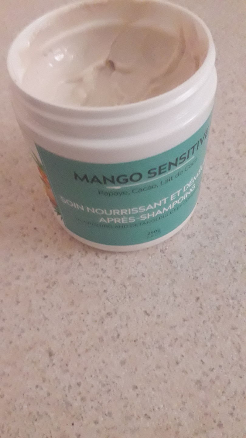 Customer photo review of Soin nourrissant et démêlant après-shampoing