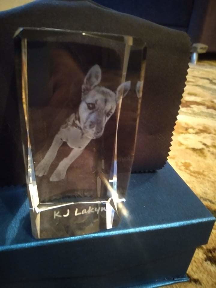Customer photo review of Crystal Rectangle - 50mm x 100mm x 50mm